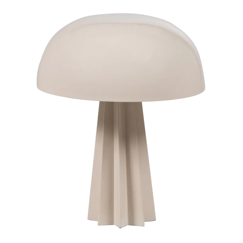 Bordlampe Virel 29 cm, Lys grå