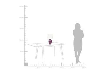 Brenta Bordlampe 34 cm - Lilla - Belysning - Innendørsbelysning & Lamper - Vinduslampe - Vinduslampe på fot