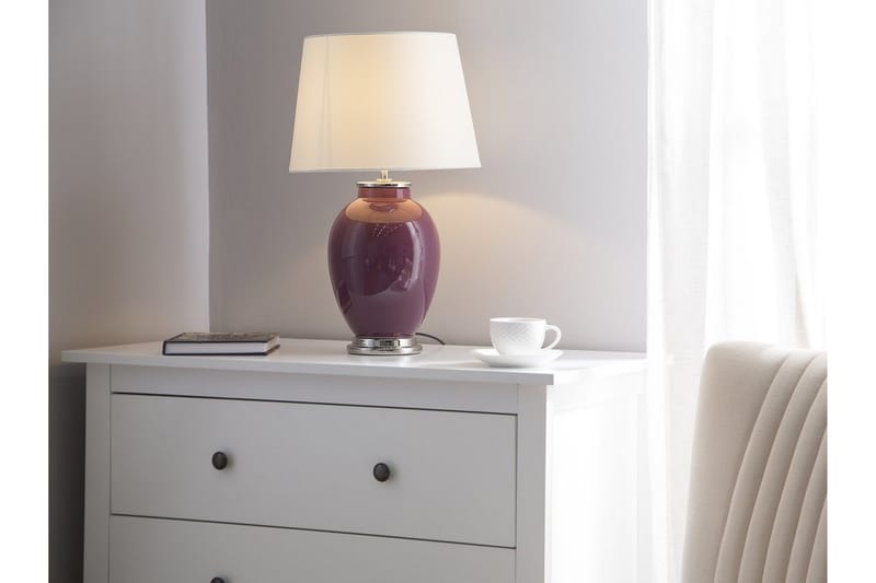 Brenta Bordlampe 34 cm - Lilla - Belysning - Innendørsbelysning & Lamper - Vinduslampe - Vinduslampe på fot