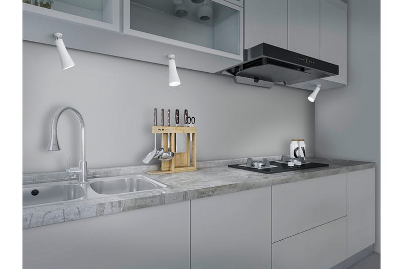 Maxi LED-Bordlampe Oppladbar Matthvit - Belysning - Innendørsbelysning & Lamper - Vinduslampe - Vinduslampe på fot