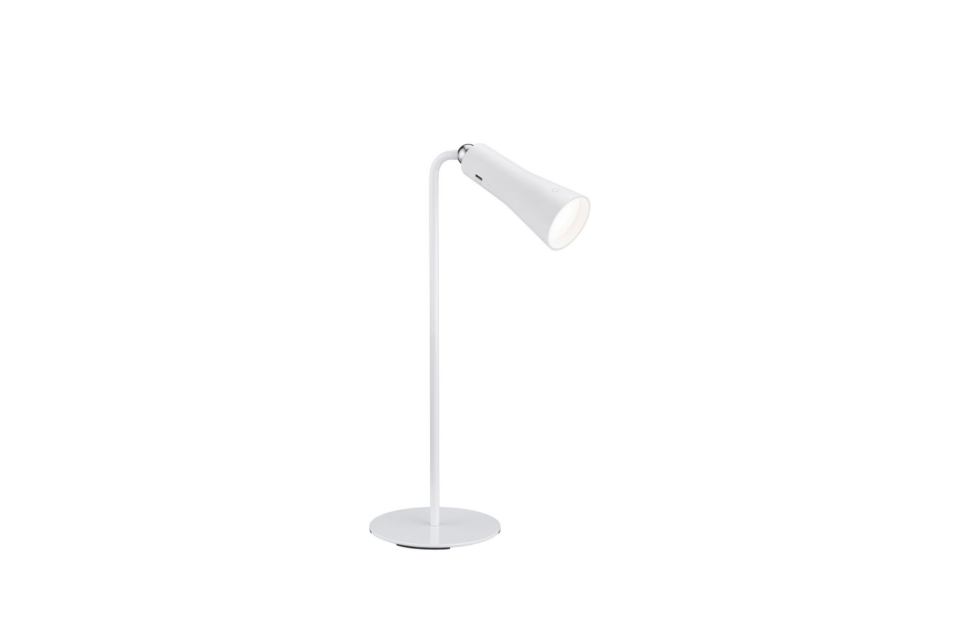 Maxi LED-Bordlampe Oppladbar Matthvit -