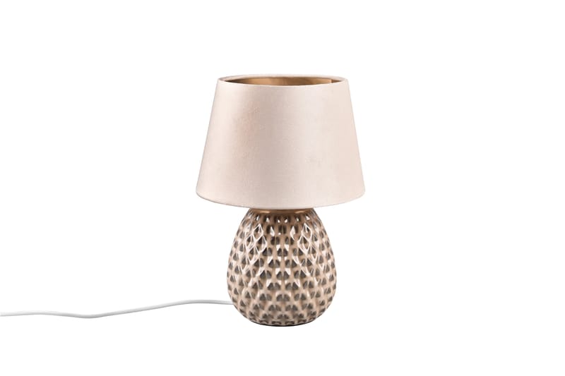 Trio Lighting Ariana Bordlampe 35 cm E14 Beige - Belysning - Innendørsbelysning & Lamper - Vinduslampe - Vinduslampe på fot