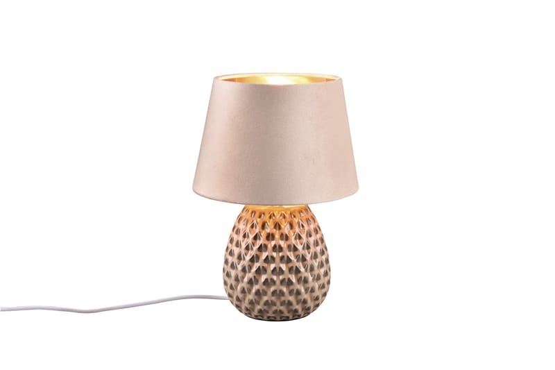 Trio Lighting Ariana Bordlampe 35 cm E14 Beige - Belysning - Innendørsbelysning & Lamper - Vinduslampe - Vinduslampe på fot