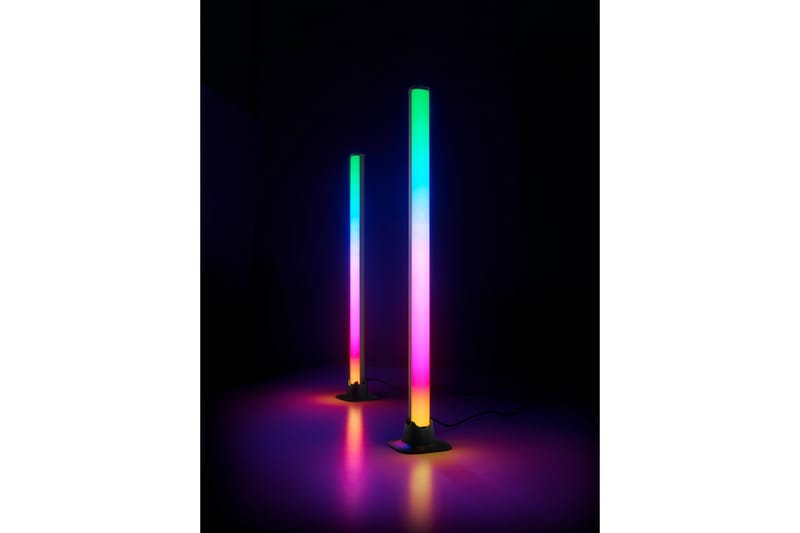 Trio Lighting Boy LED bordlampe 2 stk svart RGB - Belysning - Innendørsbelysning & Lamper - Vinduslampe - Vinduslampe på fot