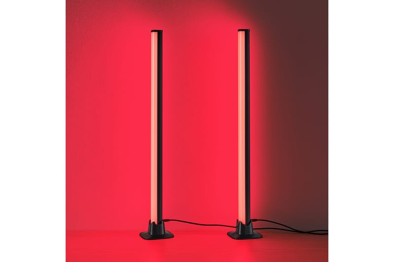 Trio Lighting Boy LED bordlampe 2 stk svart RGB - Belysning - Innendørsbelysning & Lamper - Vinduslampe - Vinduslampe på fot