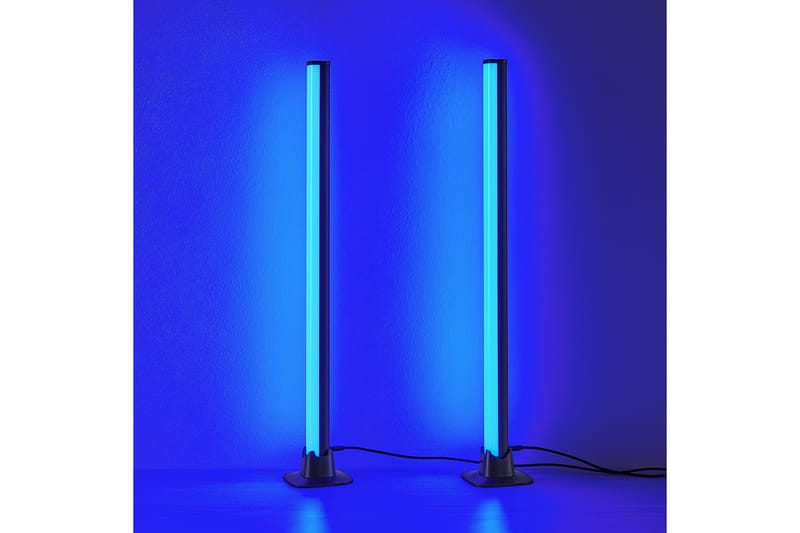 Trio Lighting Boy LED bordlampe 2 stk svart RGB - Belysning - Innendørsbelysning & Lamper - Vinduslampe - Vinduslampe på fot