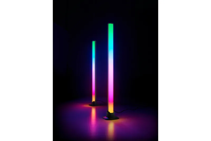 Trio Lighting Boy LED bordlampe 2 stk svart RGB - Belysning - Innendørsbelysning & Lamper - Vinduslampe - Vinduslampe på fot