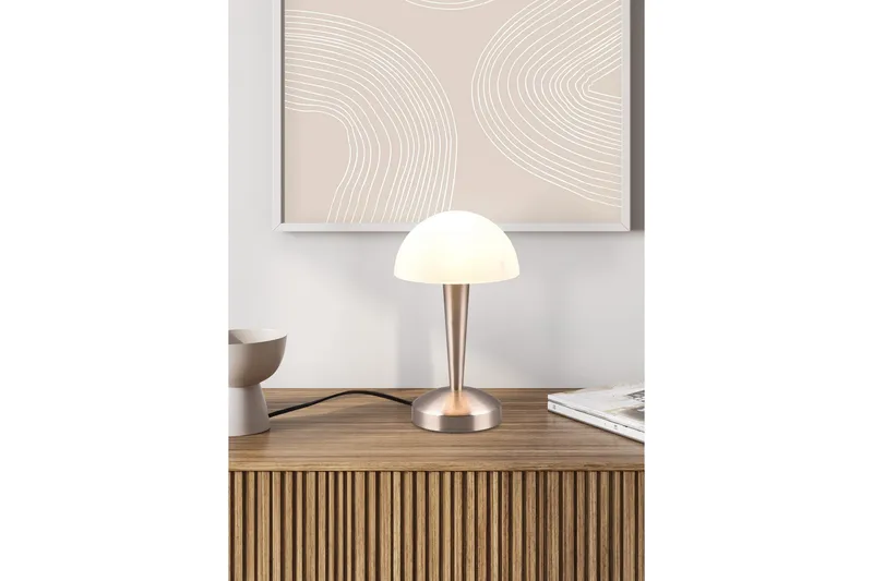 Trio Lighting Canaria bordlampe E14 (inkl.) børstet stål - Belysning - Innendørsbelysning & Lamper - Vinduslampe - Vinduslampe på fot