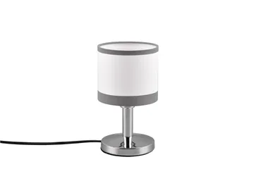 Trio Lighting Davos Bordlampe E14 krom/hvit - Belysning - Innendørsbelysning & Lamper - Vinduslampe - Vinduslampe på fot