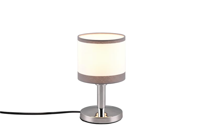 Trio Lighting Davos Bordlampe E14 krom/hvit - Belysning - Innendørsbelysning & Lamper - Vinduslampe - Vinduslampe på fot