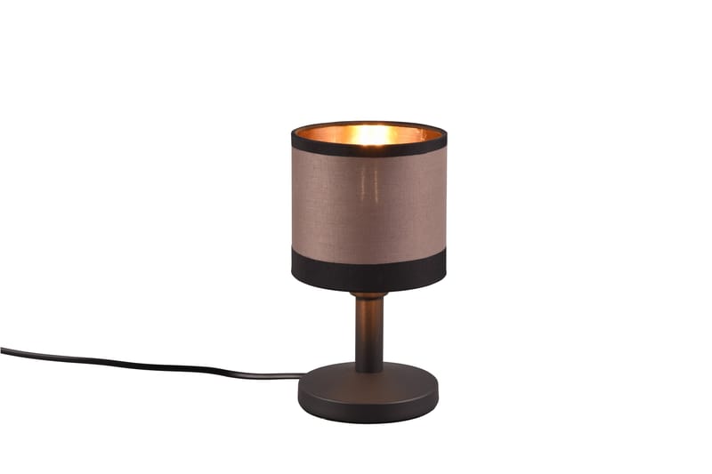 Trio Lighting Davos Bordlampe E14 Matt Svart/Gråbrun - Belysning - Innendørsbelysning & Lamper - Vinduslampe - Vinduslampe på fot