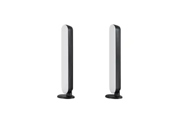 Trio Lighting Game LED Bordlampe 2-pack Svart RGB - Belysning - Innendørsbelysning & Lamper - Vinduslampe - Vinduslampe på fot