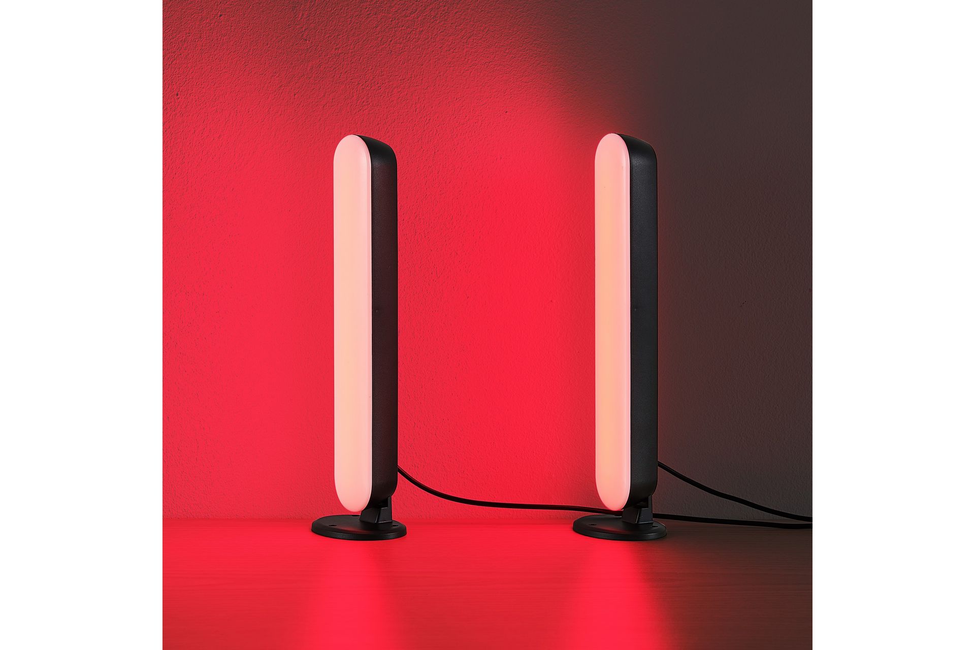 Trio Lighting Game LED Bordlampe 2-pack Svart RGB - Belysning - Innendørsbelysning & Lamper - Vinduslampe - Vinduslampe på fot