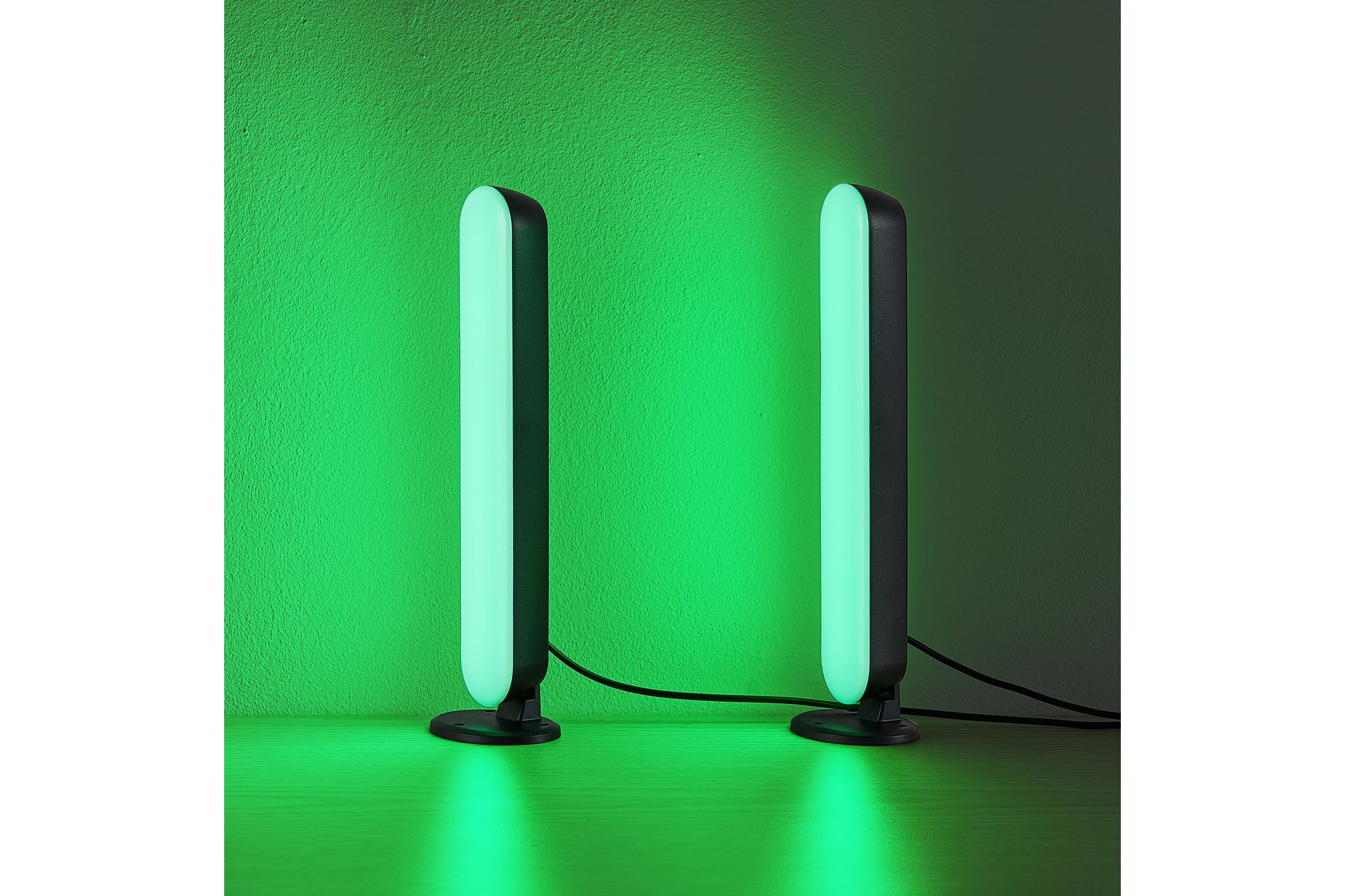Trio Lighting Game LED Bordlampe 2-pack Svart RGB - Belysning - Innendørsbelysning & Lamper - Vinduslampe - Vinduslampe på fot