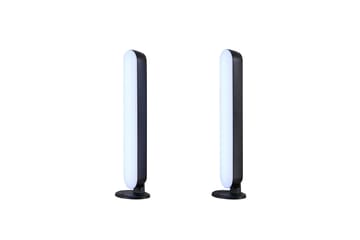 Trio Lighting Game LED Bordlampe 2-pack Svart RGB - Belysning - Innendørsbelysning & Lamper - Vinduslampe - Vinduslampe på fot
