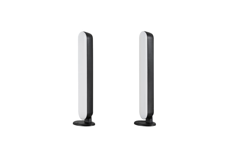 Trio Lighting Game LED Bordlampe 2-pack Svart RGB - Belysning - Innendørsbelysning & Lamper - Vinduslampe - Vinduslampe på fot