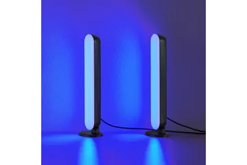 Trio Lighting Game LED Bordlampe 2-pack Svart RGB - Belysning - Innendørsbelysning & Lamper - Vinduslampe - Vinduslampe på fot