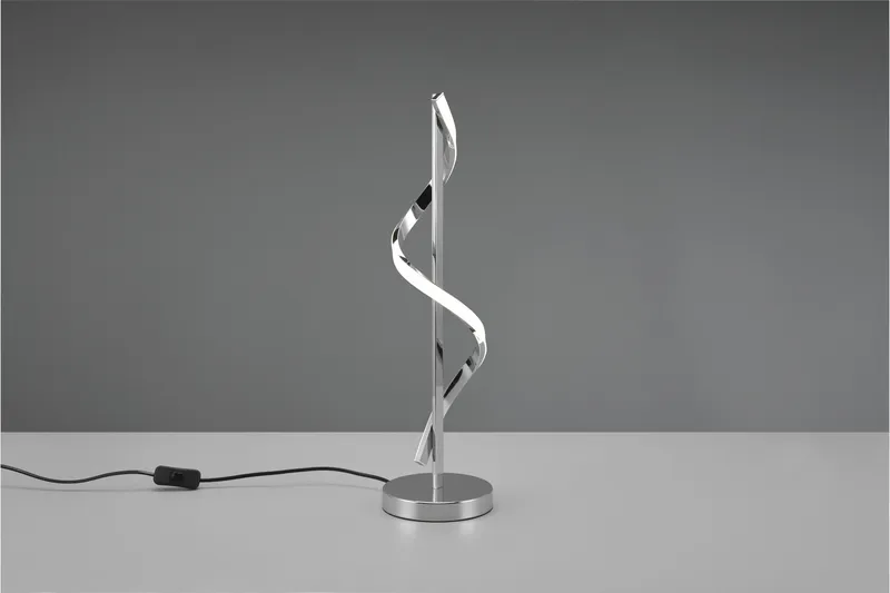 Trio Lighting Isabel LED Bordlampe Krom 4000K - Belysning - Innendørsbelysning & Lamper - Vinduslampe - Vinduslampe på fot