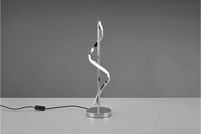 Trio Lighting Isabel LED Bordlampe Krom 4000K - Belysning - Innendørsbelysning & Lamper - Vinduslampe - Vinduslampe på fot