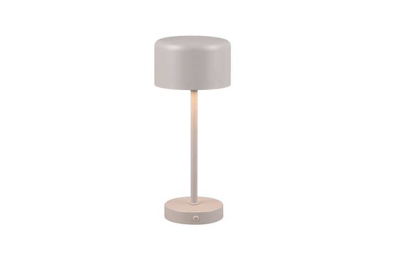 Trio Lighting Jeff LED Bordlampe grå oppladbar - Belysning - Innendørsbelysning & Lamper - Vinduslampe - Vinduslampe på fot