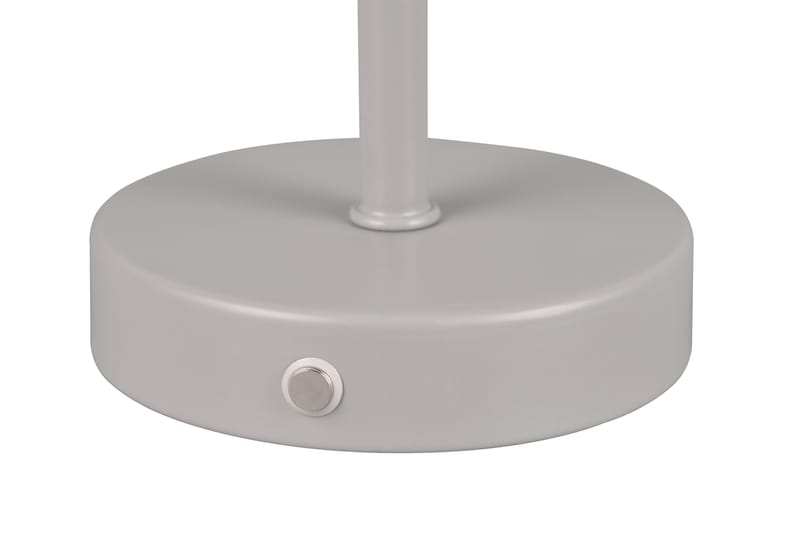 Trio Lighting Jeff LED Bordlampe grå oppladbar - Belysning - Innendørsbelysning & Lamper - Vinduslampe - Vinduslampe på fot