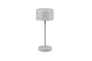 Trio Lighting Jeff LED Bordlampe grå oppladbar - Belysning - Innendørsbelysning & Lamper - Vinduslampe - Vinduslampe på fot