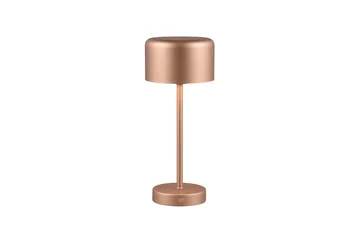 Trio Lighting Jeff LED bordlampe kaffe brun oppladbar - Belysning - Innendørsbelysning & Lamper - Vinduslampe - Vinduslampe på fot