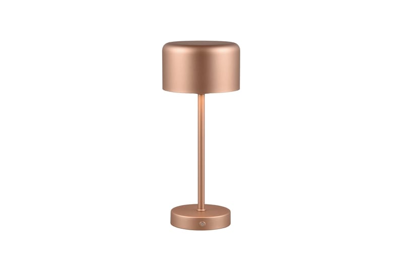 Trio Lighting Jeff LED bordlampe kaffe brun oppladbar - Belysning - Innendørsbelysning & Lamper - Vinduslampe - Vinduslampe på fot