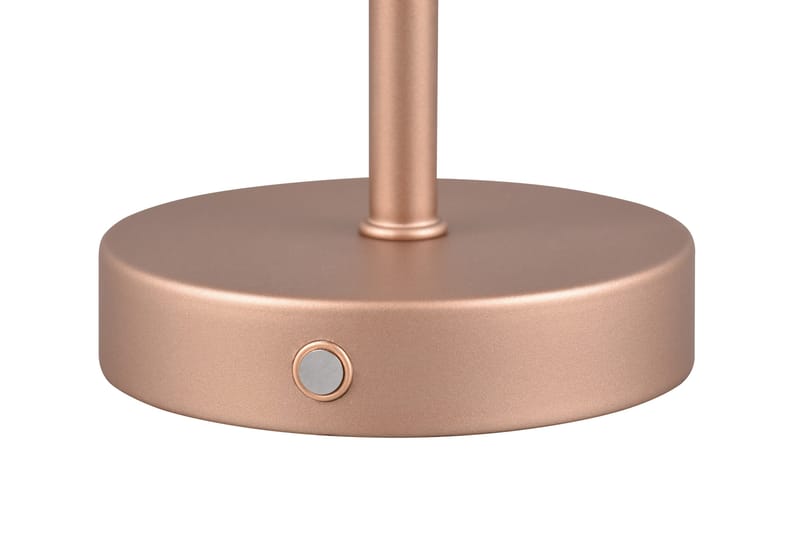 Trio Lighting Jeff LED bordlampe kaffe brun oppladbar - Belysning - Innendørsbelysning & Lamper - Vinduslampe - Vinduslampe på fot