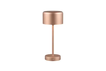Trio Lighting Jeff LED bordlampe kaffe brun oppladbar - Belysning - Innendørsbelysning & Lamper - Vinduslampe - Vinduslampe på fot