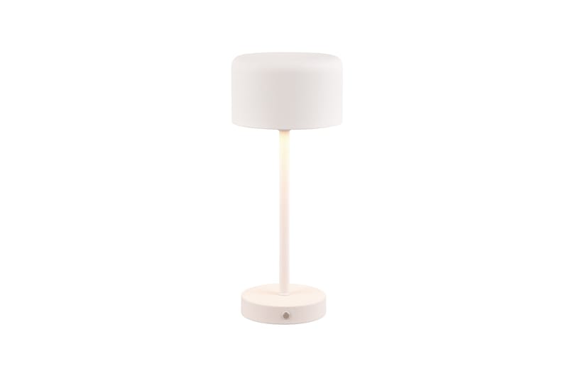 Trio Lighting Jeff LED Bordlampe Matt Hvit Oppladbar - Belysning - Innendørsbelysning & Lamper - Vinduslampe - Vinduslampe på fot