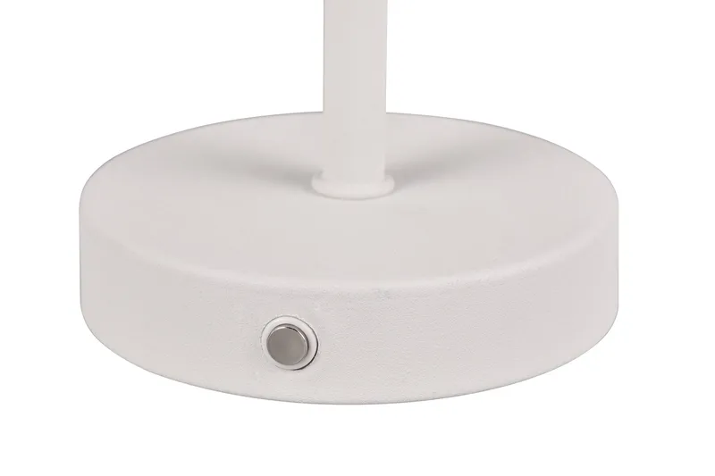 Trio Lighting Jeff LED Bordlampe Matt Hvit Oppladbar - Belysning - Innendørsbelysning & Lamper - Vinduslampe - Vinduslampe på fot