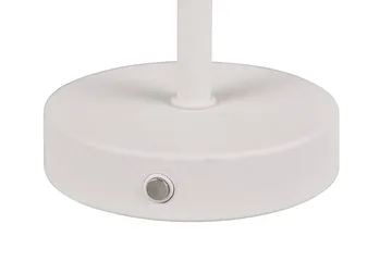 Trio Lighting Jeff LED Bordlampe Matt Hvit Oppladbar - Belysning - Innendørsbelysning & Lamper - Vinduslampe - Vinduslampe på fot