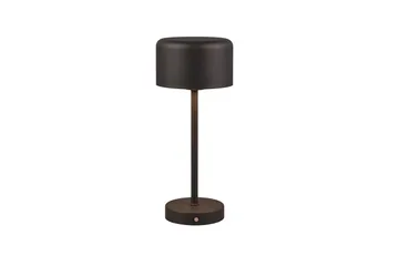 Trio Lighting Jeff LED bordlampe matt svart oppladbar - Belysning - Innendørsbelysning & Lamper - Vinduslampe - Vinduslampe på fot