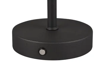 Trio Lighting Jeff LED bordlampe matt svart oppladbar - Belysning - Innendørsbelysning & Lamper - Vinduslampe - Vinduslampe på fot