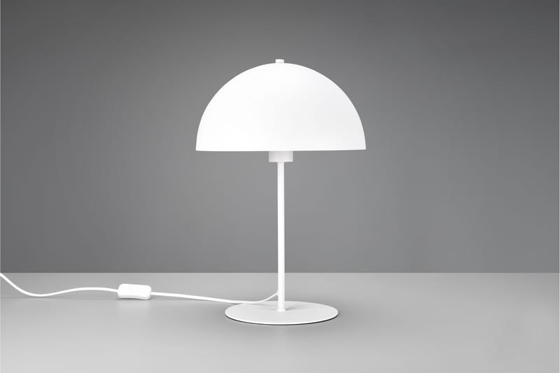 Trio Lighting Nola Bordlampe 45 cm E27 Matt Hvit - Belysning - Innendørsbelysning & Lamper - Vinduslampe - Vinduslampe på fot