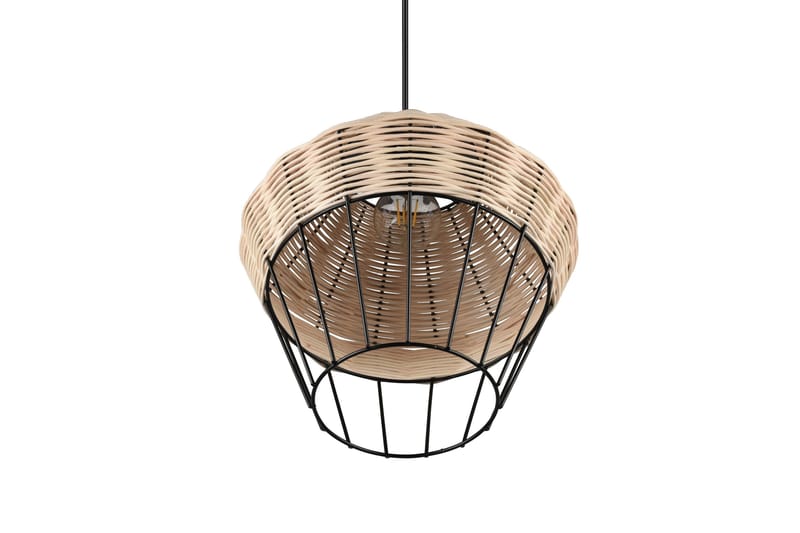 Borka Pendellampe 1 Lampe 30 cm E27 Rotting - Trio Lighting - Belysning - Innendørsbelysning & Lamper - Vinduslampe - Vinduslampe hengende