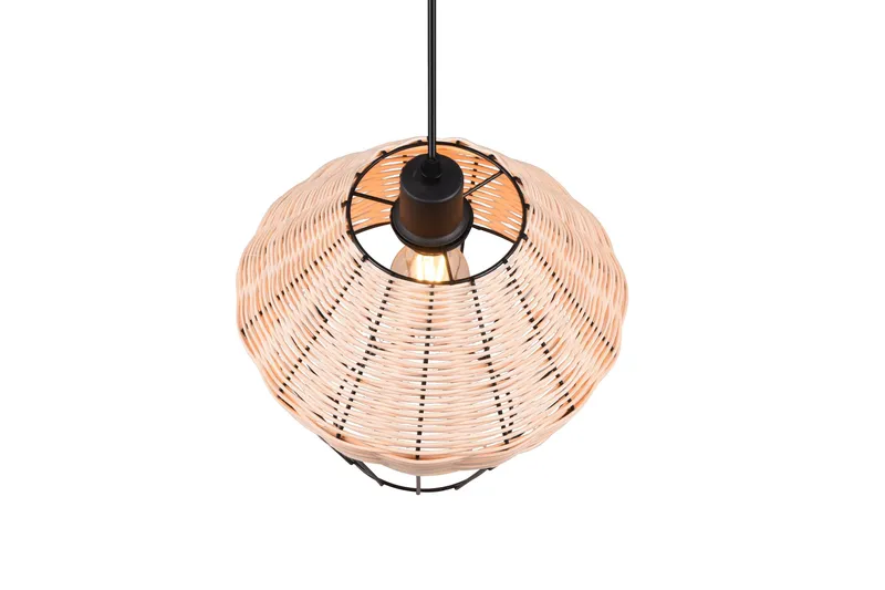 Borka Pendellampe 1 Lampe 30 cm E27 Rotting - Trio Lighting - Belysning - Innendørsbelysning & Lamper - Vinduslampe - Vinduslampe hengende