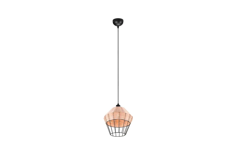 Borka Pendellampe 1 Lampe 30 cm E27 Rotting, Trio Lighting
