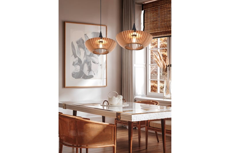 Colino Pendellampe E27 Tre/Antracit - Belysning - Innendørsbelysning & Lamper - Vinduslampe - Vinduslampe hengende
