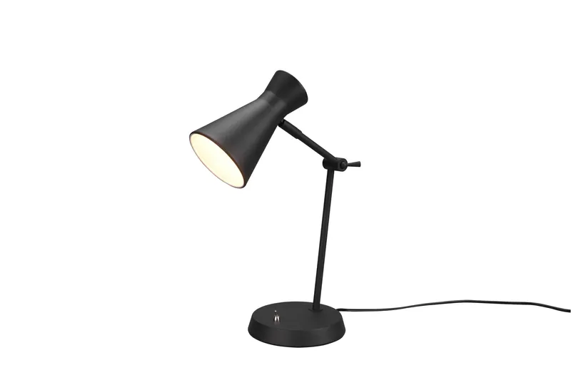 Enzo Bordlampe E27 Mattsvart, undefined
