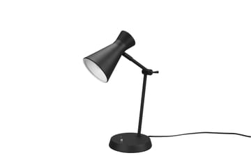 Enzo Bordlampe E27 Mattsvart - Belysning - Innendørsbelysning & Lamper - Nattlampe - Nattlampe bord