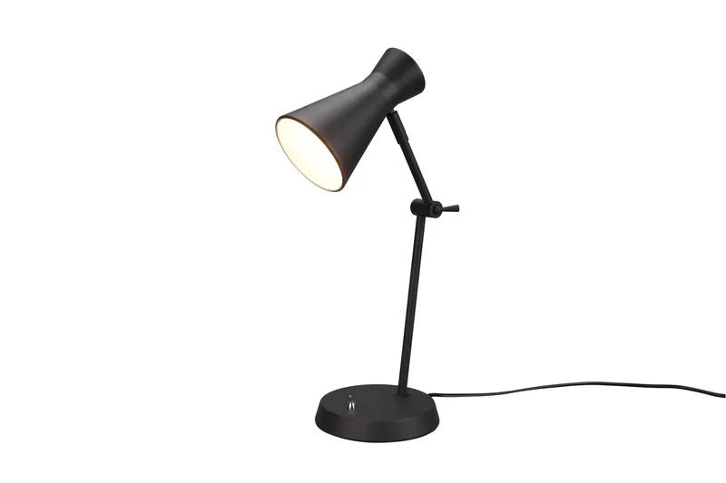 Enzo Bordlampe E27 Mattsvart - Belysning - Innendørsbelysning & Lamper - Vinduslampe - Vinduslampe hengende