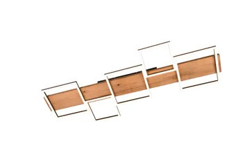 Harper LED-Taklampe 115 cm Mattsvart/Tre - Belysning - Innendørsbelysning & Lamper - Vinduslampe - Vinduslampe hengende