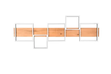 Harper LED-Taklampe 115 cm Mattsvart/Tre - Belysning - Innendørsbelysning & Lamper - Vinduslampe - Vinduslampe hengende