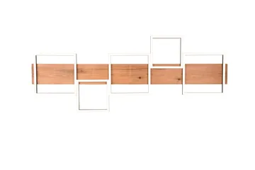 Harper LED-Taklampe 115 cm Mattsvart/Tre - Belysning - Innendørsbelysning & Lamper - Vinduslampe - Vinduslampe hengende