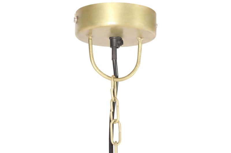 Industriell hengelampe 25 W messing rund 30 cm E27 - Belysning - Innendørsbelysning & Lamper - Vinduslampe - Vinduslampe hengende
