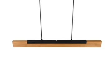 Kerala LED-Pendellampe Mattsvart/Tre - Belysning - Innendørsbelysning & Lamper - Vinduslampe - Vinduslampe hengende