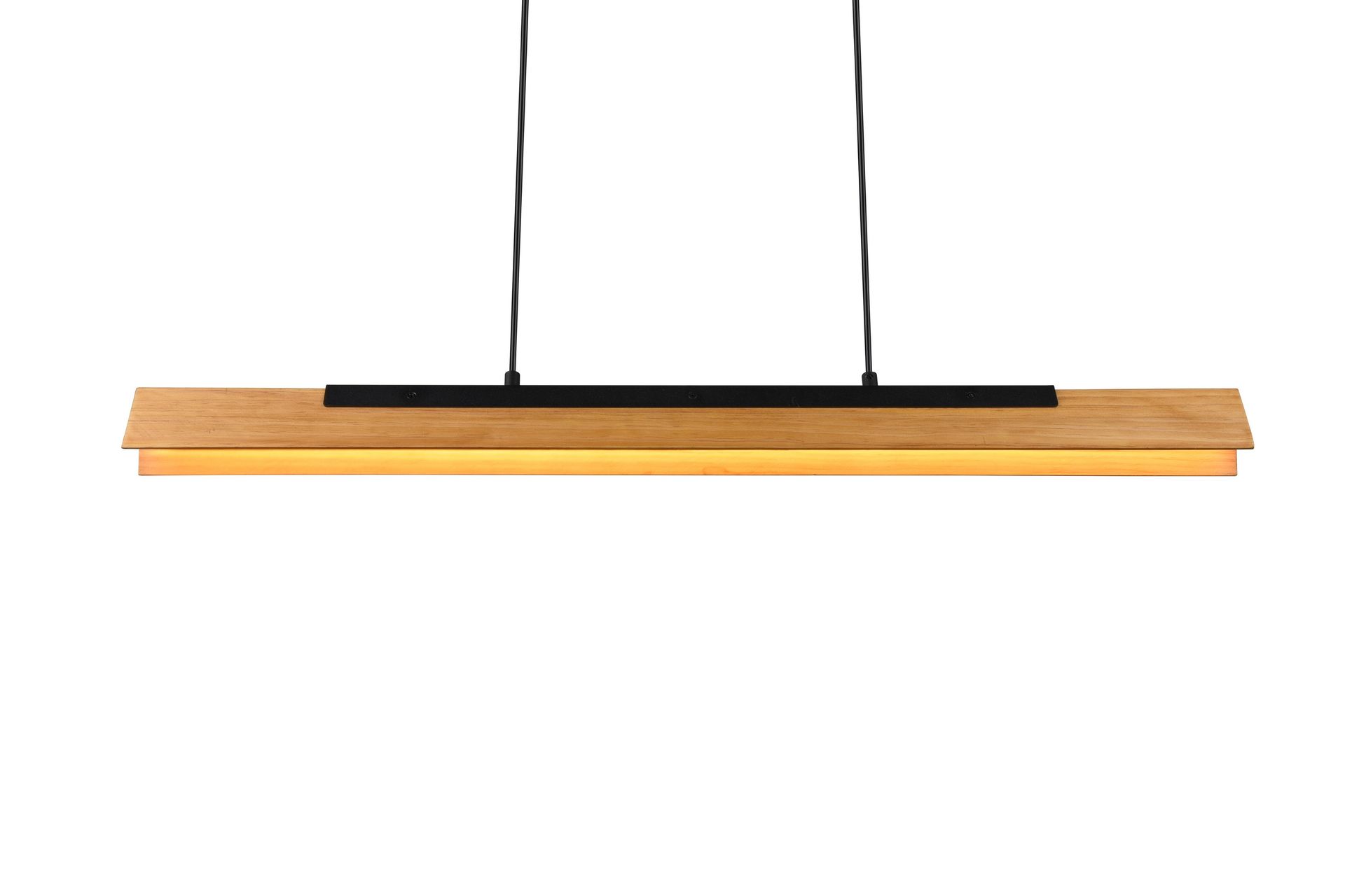 Kerala LED-Pendellampe Mattsvart/Tre - Belysning - Innendørsbelysning & Lamper - Vinduslampe - Vinduslampe hengende