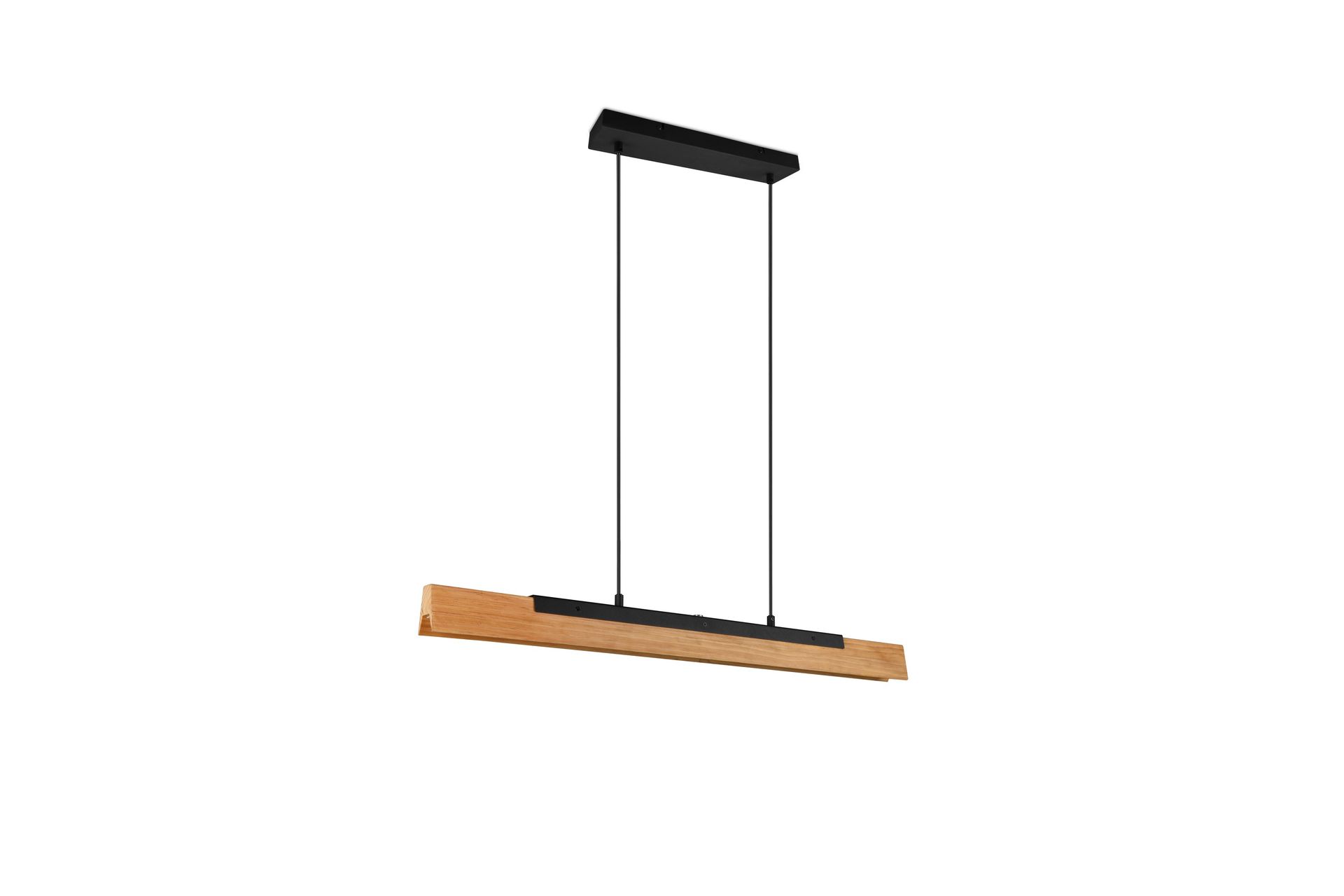 Kerala LED-Pendellampe Mattsvart/Tre - Belysning - Innendørsbelysning & Lamper - Vinduslampe - Vinduslampe hengende